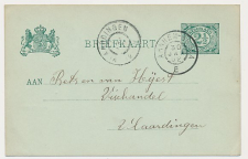 Grootrondstempel traject: Arnhem - Breda E 1902
