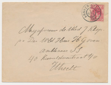 Grootrondstempel traject: Arnhem - Breda VIII 1907