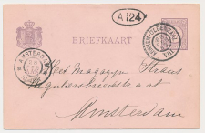 Grootrondstempel traject: Arnhem - Oldenzaal VIII 1899