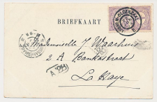 Grootrondstempel traject: Arnhem - Oldenzaal E 1904
