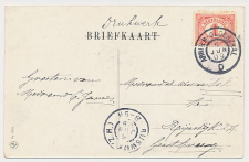 Grootrondstempel traject: Arnhem - Oldenzaal D 1909