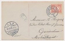 Grootrondstempel traject: Arnhem - Rotterdam B 1910