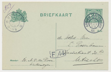Grootrondstempel traject: Arnhem - Rotterdam III 1909