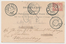Grootrondstempel traject: Arnhem - Zeist IV 1900