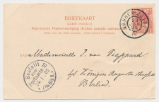 Grootrondstempel traject: Arnhem - Zeist IV 1905