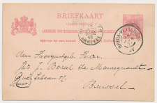 Grootrondstempel traject: Breda - Vlissingen IV 1901