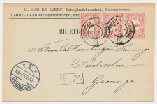 Grootrondstempel traject: Coevorden - Stadskanaal III 1909