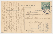 Grootrondstempel traject: Dieren - Zwolle I 1910