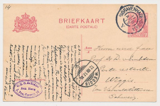 Grootrondstempel traject: s Gravenhage - Gouda V 1912
