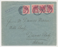 Grootrondstempel traject: s Gravenhage - Gouda V 1911