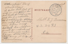 Grootrondstempel traject: Groningen - Delfzijl IV 1917
