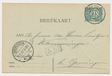 Grootrondstempel traject: Groningen - Delfzijl IV 1907