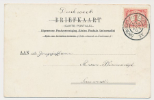 Grootrondstempel traject: Groningen - Roodeschool IV 1903