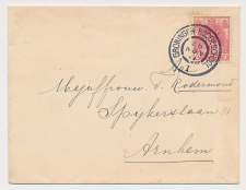 Grootrondstempel traject: Groningen - Roodeschool I 1911