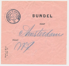 Grootrondstempel traject: Hoogeveen - N-Amsterdam II 1911