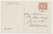 Grootrondstempel traject: Hoorn - Medemblik II 1916