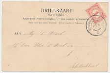 Grootrondstempel traject: Hoorn - Medemblik C 1903