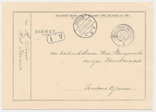 Grootrondstempel traject: Leeuwarden - Meppel A 1912