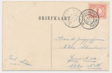 Grootrondstempel traject: Leeuwarden - Meppel G 1910