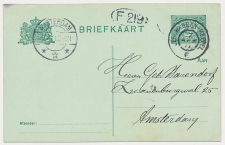 Grootrondstempel traject: Leeuwarden - Meppel E 1911