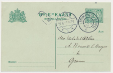 Grootrondstempel traject: Leeuwarden - Meppel A 1911