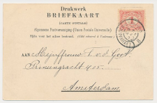 Grootrondstempel traject: Leeuwarden - Stavoren B 1904
