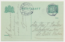 Grootrondstempel traject: Lutten - Dedemsvaart Station A 1911