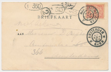 Grootrondstempel traject: Maastricht - Aken V 1904