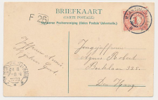 Grootrondstempel traject: Maastricht - Aken B 1909