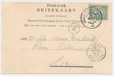 Grootrondstempel traject: Maastricht - Aken II 1905