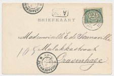 Grootrondstempel traject: Maastricht - Aken III 1900