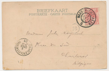 Grootrondstempel traject: Maastricht - Aken C 1901