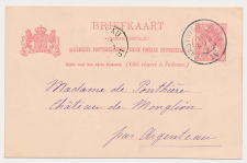 Grootrondstempel traject: Maastricht - Aken IV 1901