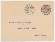 Grootrondstempel traject: Maastricht - Venloo I 1901