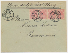 Grootrondstempel traject: Maastricht - Venloo II 1901 - Expresse