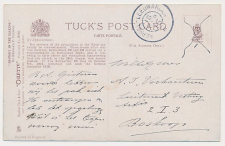 Grootrondstempel traject: Meppel - Leeuwarden G 1915
