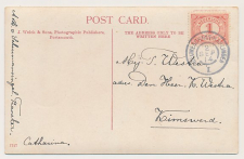 Grootrondstempel traject: Nieuweschans - Harlingen I 1914