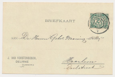 Grootrondstempel traject: Rotterdam - Venloo V 1902
