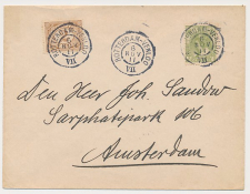 Grootrondstempel traject: Rotterdam - Venloo VII 1911