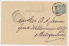 Grootrondstempel traject: Rotterdam - Vlissingen V 1905