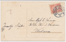 Grootrondstempel traject: Rotterdam - Zuid-Beijerland III 1913