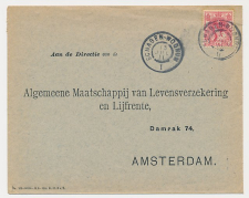 Grootrondstempel traject: Schagen - Wognum I 1911