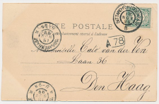 Grootrondstempel traject: Sittard - Herzogenrath B 1899