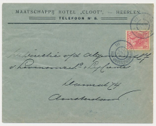 Grootrondstempel traject: Sittard - Herzogenrath III 1913