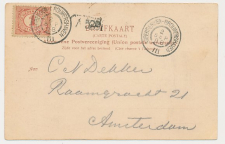 Grootrondstempel traject: Steenbergen - Brouwershaven III 1908