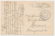 Grootrondstempel traject: Utrecht - Boxtel A 1916