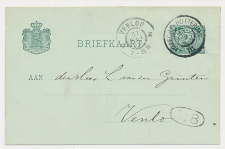 Grootrondstempel traject: Utrecht - Rotterdam III 1900