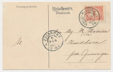 Grootrondstempel traject: Venloo - Maastricht VII 1907