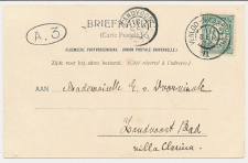 Grootrondstempel traject: Venloo - Maastrciht II 1902 - Spelfout