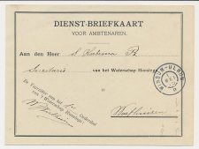Grootrondstempel traject: Winsum - Ulrum B 1915